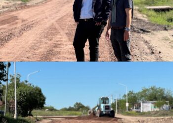 NUEVA CALLE RIPIADA EN VILLA OCAMPO.