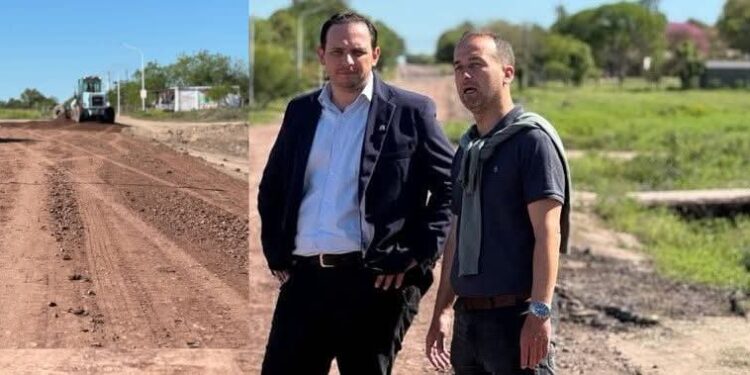 NUEVA CALLE RIPIADA EN VILLA OCAMPO.