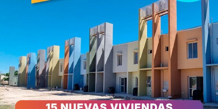 INAUGURACIÓN DE 15 NUEVAS VIVIENDAS EN VILLA OCAMPO.