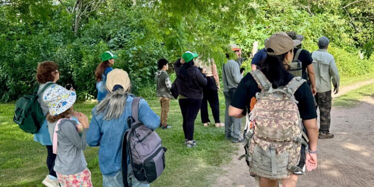 Villa Ocampo celebró el Global Big Day en el Corazón del Jaaukanigás.