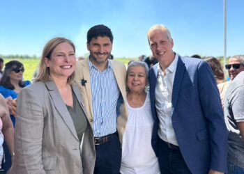 Dionisio Scarpin: “Con Pullaro y Scaglia, el norte se siente escuchado y las obras llegan”.