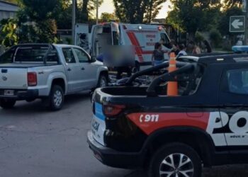 VILLA OCAMPO: DOS PERSONAS HERIDAS EN ACCIDENTE ENTRE CAMIONETA Y MOTOCICLETA.