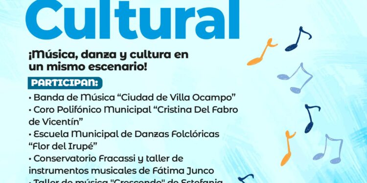VILLA OCAMPO : ENCUENTRO CULTURAL: MÚSICA, DANZA Y CULTURA EN UN MISMO ESCENARIO.