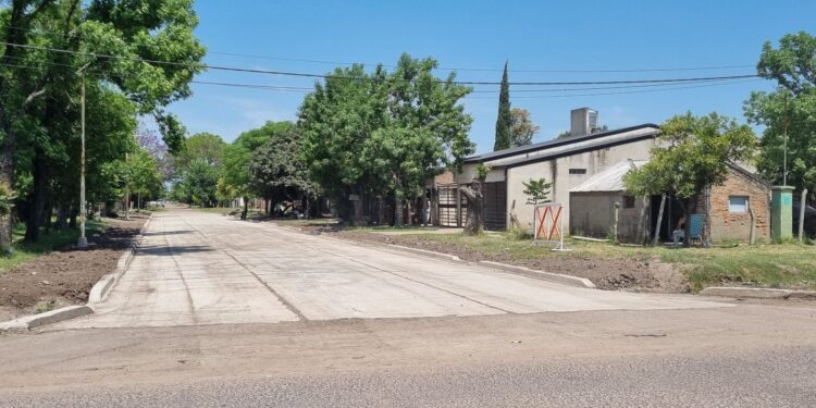 VILLA OCAMPO: OTRA CUADRA MÁS, LISTA PARA TRANSITAR.