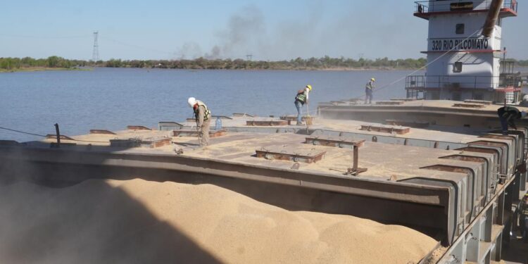 Cuánto creció la operatoria de los puertos públicos y cuál batió récords en Santa Fe.
