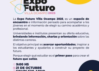 INVITACIÓN A LA EXPO FUTURO VILLA OCAMPO 2025.