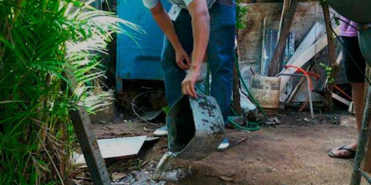 VILLA OCAMPO: DESCACHARRADO LOS BARRIOS OESTE, CÁRITAS Y JUAN PERÓN.