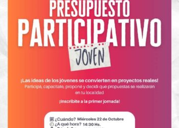 PRESUPUESTO PARTICIPATIVO JOVEN.
