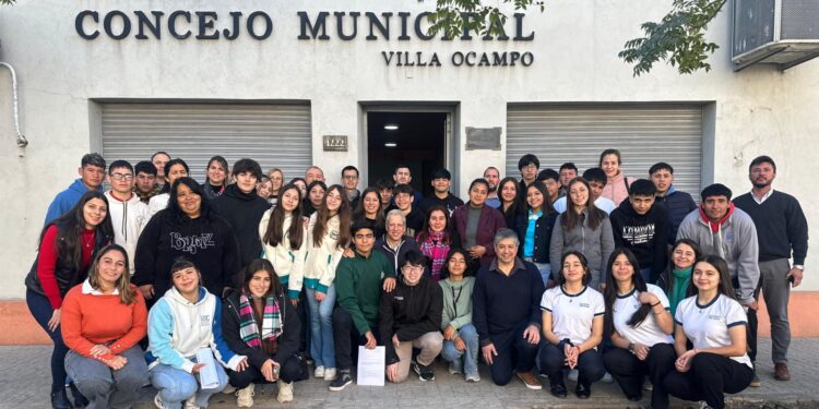 PARTE DE PRENSA Concejo Municipal de Villa Ocampo CULMINÓ LA 10o EDICIÓN DEL CONCEJO JOVEN