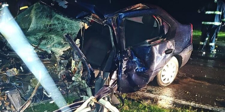TACUARENDÍ: GRAVE ACCIDENTE EN RUTA NACIONAL 11.