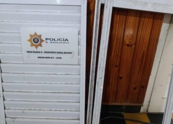  LANTERI: RECUPERAN ELEMENTOS SUSTRAÍDOS EN UNA VIVIENDA DESHABITADA.