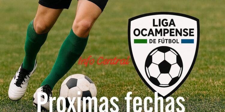 LIGA OCAMPENSE DE FÚTBOL – PROGRAMACIÓN DE PARTIDOS Próxima fecha (Fechas 16 y 17 – Zona Sur / Fechas 13 y 14 – Zona Norte)