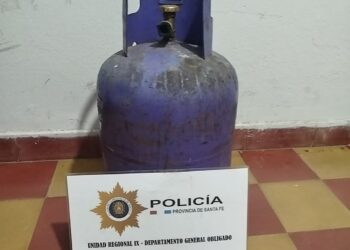 FLORENCIA: DOS DETENIDOS POR HURTO Y ENCUBRIMIENTO DE UN TUBO DE GAS
