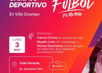 CAMPUS DEPORTIVO DE FÚTBOL FEMENINO EN VILLA OCAMPO.