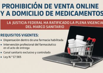 La Justicia Federal ratificó la prohibición de venta online y delivery de medicamentos.