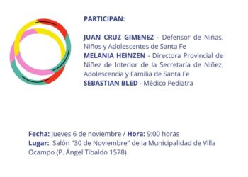 Villa Ocampo: Conversatorio: “Infancias y Adolescencias en Agenda”  Derechos, desigualdades y desafíos pendientes.