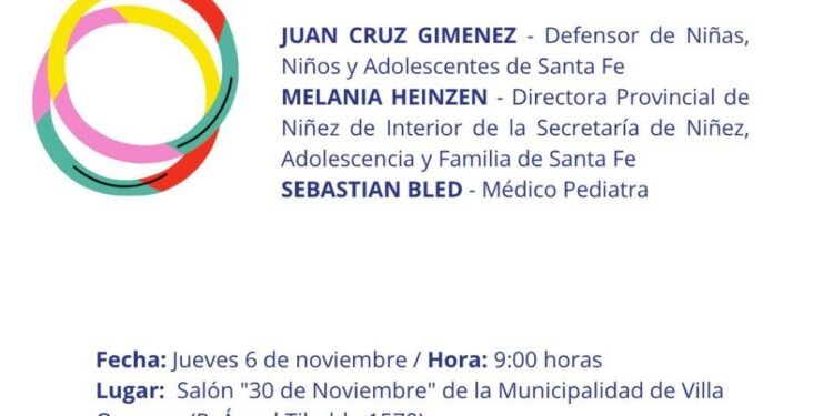 Villa Ocampo: Conversatorio: “Infancias y Adolescencias en Agenda”  Derechos, desigualdades y desafíos pendientes.