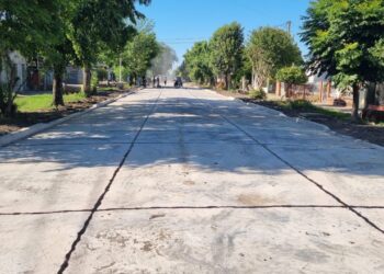 Villa Ocampo: Quedó habilitada la calle Tibaldo entre Roberto Mejías y Dr. Garro.