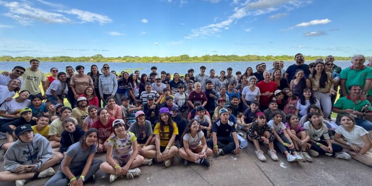 Charo Mancini acompañó la primera experiencia del programa “Jaauka Bio Educativo”.