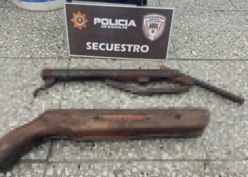 VILLA OCAMPO: INVESTIGACIONES ACTUADAS Secuestran un arma de fabricación casera hallada en el basural local.