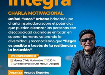 CHARLA MOTIVACIONAL “ARGENTINA INTEGRA” EN VILLA OCAMPO.