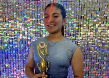  La ocampense Sofía Cabrera brilló en Rafaela y cerró un año deportivo inolvidable.