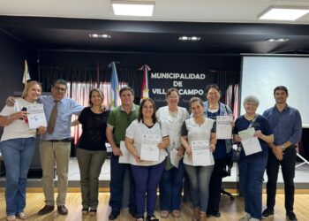 Villa Ocampo: Entrega del último aporte del FAE 2025.