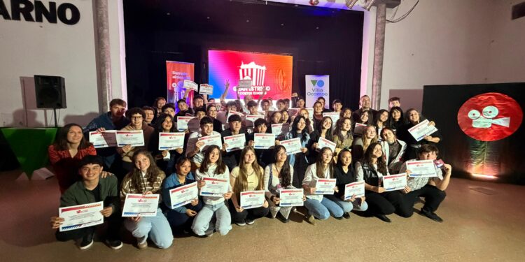 EXITOSA EDICIÓN DE “CORTOS 72 HORAS” EN VILLA OCAMPO.