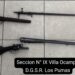 Los Pumas de Villa Ocampo secuestran un arma y un hombre es imputado por infracción al Art. 189 Bis.