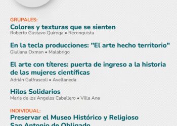 Ganadores CreArte 2025 en General Obligado.