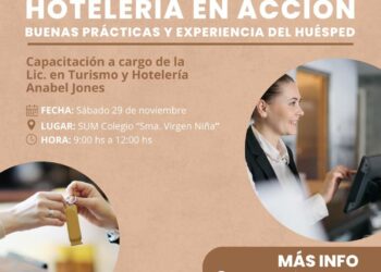 VILLA OCAMPO: CAPACITACIÓN: HOTELERÍA EN ACCIÓN.