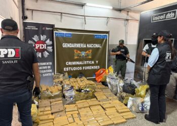 Provincia y Nación incineraron más 500 kilos de marihuana en la ciudad de Santa Fe: “Fue el mayor secuestro en lo que va del año”.