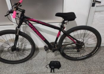  Villa Ocampo: Dejó su bici sin candado y se la robaron: la Policía la recuperó en pocas horas.
