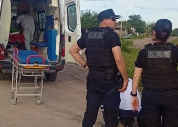 VILLA OCAMPO: INTERVENCIÓN POLICIAL TRAS CAÍDA DE MOTOCICLISTA