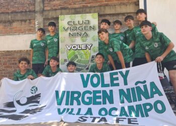 VILLA OCAMPO: VÓLEY: LA SUB 14 MASCULINA DE VIRGEN NIÑA YA COMPITE EN LA COPA ARGENTINA.