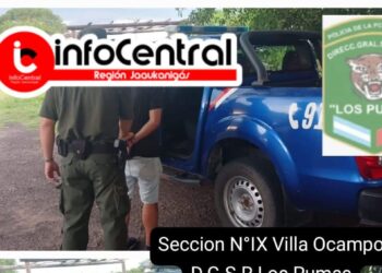 VILLA OCAMPO: Los Pumas” realizaron patrullajes preventivos con resultados positivos.