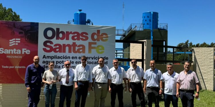 Villa Ocampo: Finalización de Obra de la Ampliación de la Planta Potabilizadora Nº 2.