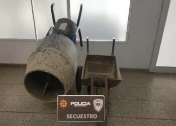 VILLA OCAMPO: RECUPERO DE ELEMENTOS SUSTRAÍDOS.