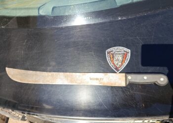 RECONQUISTA: APREHENDIERON A UNA PAREJA QUE INTIMIDABA CON UN MACHETE A VECINOS Y MENORES.