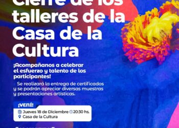 VILLA OCAMPO: CIERRE ANUAL DE LOS TALLERES DE LA CASA DE LA CULTURA.