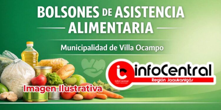 VILLA OCAMPO: ENTREGA DE BOLSONES DE ASISTENCIA ALIMENTARIA – PROGRAMA PROSONU.