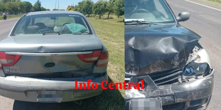 LAS TOSCAS: DOS PERSONAS RESULTARON CON LESIONES TRAS UN CHOQUE EN RUTA NACIONAL 11.