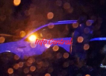 Despiste sin heridos en Ruta Nacional 11 a la altura de Villa Ocampo.