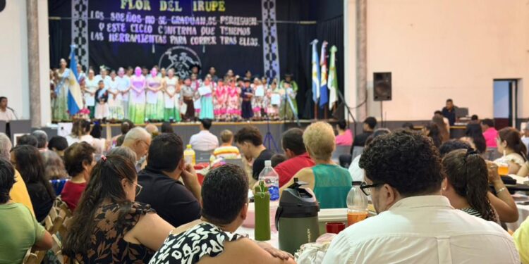 VILLA OCAMPO: CIERRE DE CICLO DE LA ESCUELA MUNICIPAL DE DANZAS FOLCLÓRICAS “FLOR DEL IRUPÉ”.