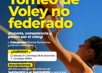 TORNEO DE VÓLEY NO FEDERADO EN VILLA OCAMPO.