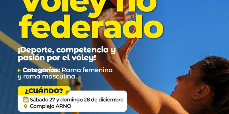 TORNEO DE VÓLEY NO FEDERADO EN VILLA OCAMPO.