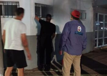 FLORENCIA: CONTROLARON UN PRINCIPIO DE INCENDIO EN EL EDIFICIO MUNICIPAL.