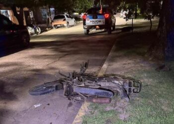  LAS TOSCAS – Accidente de tránsito con un menor involucrado.