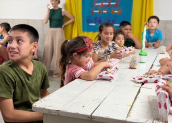 VILLA OCAMPO: ENCUENTRO NAVIDEÑO CON NIÑOS Y NIÑAS DE LA COMUNIDAD.