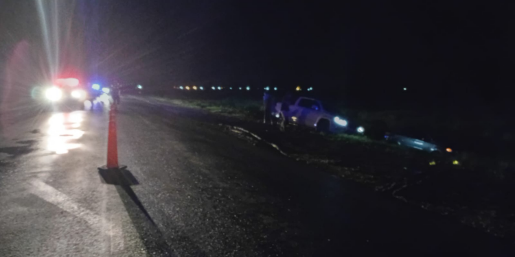 VILLA OCAMPO: DOS VEHÍCULOS DESPISTADOS EN RUTA NACIONAL 11